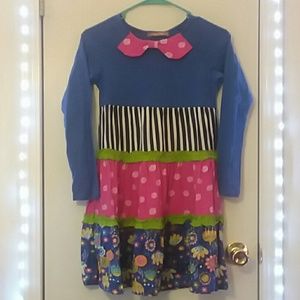 Girls brand Jelly the pug dress sz 10